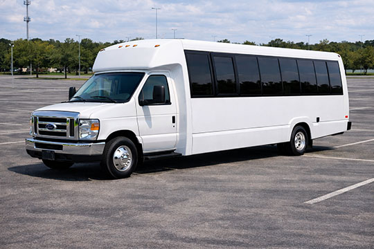 25-passenger minibus available for charter in Brandon, FL